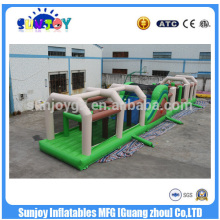 62ft military boot camp inflatable army obstacle course