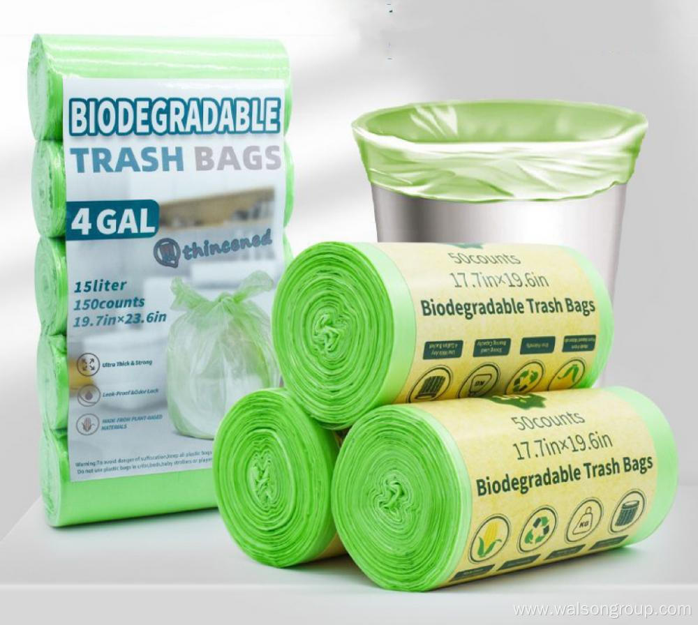 Flat Star Sealed biodegradable Trash bags