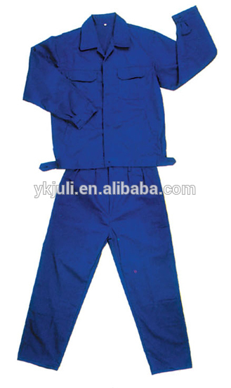 blue working uniform