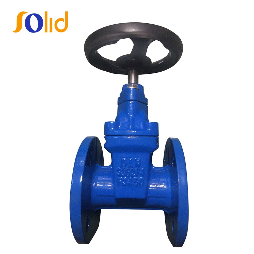 DIN3352 F4/F5 Flanged Resilient Seated Gate Valve DN300 With CE Certificate