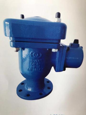 Double orifice air release and vacuum Valve