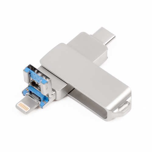 OTG USB-flashstation 3 IN 1