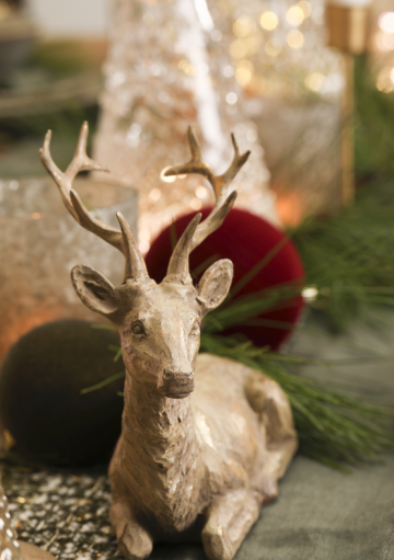 Christmas Reindeer Indoor Decor Standing Holiday Animal