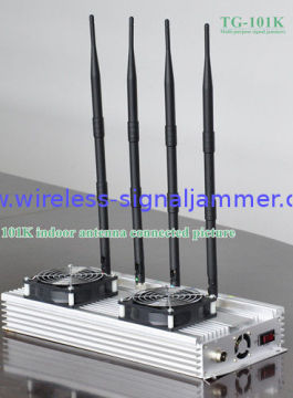 High Power Rf Prison Jammer Cdma / Gsm / 3g For Military