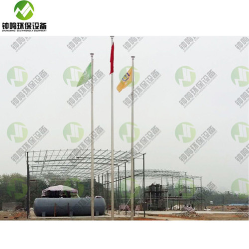 Description de l&#39;usine de pyrolyse de Zhongming Beston Comment faire du pétrole brut à partir de plastique