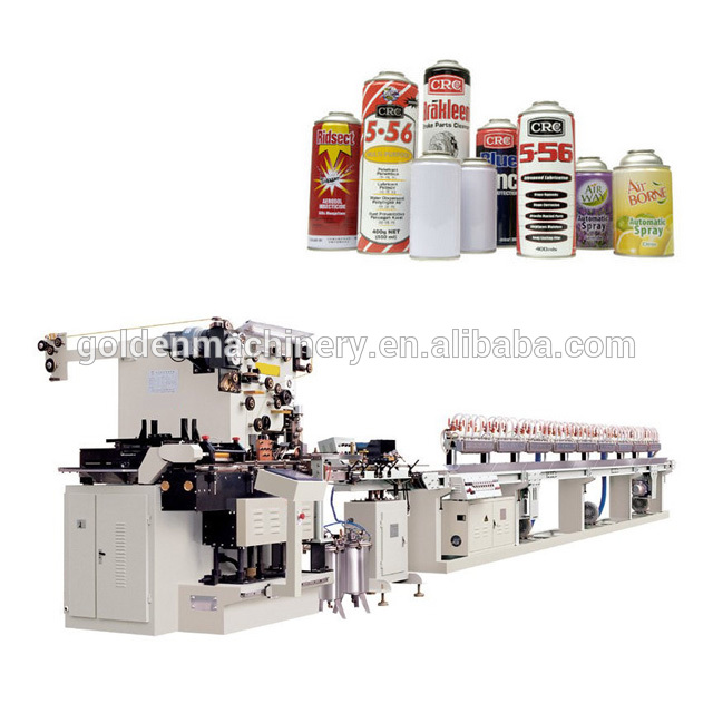 Automatic Welding Machine Aerosol Spray Tin Can Machinery