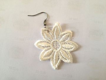 New fashion weaved Snowflake earrings