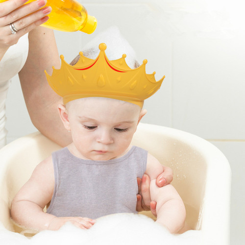 Capinho de chá de chá de bebê chapéu de shampoo à prova d&#39;água