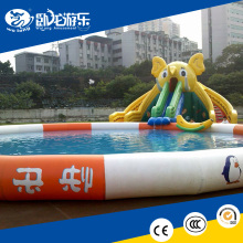 good Quality Inflatable Water Slide With Pool, chilren inflatable slide