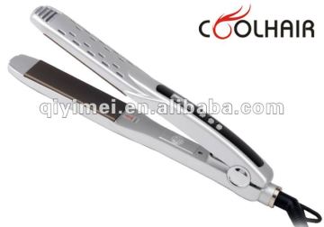 LCD digital hair straightener/flat iron/hair straighening