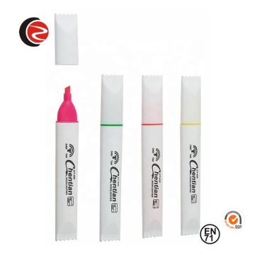 Permanent Marker Pen with Toothpaste Shape Highlighter