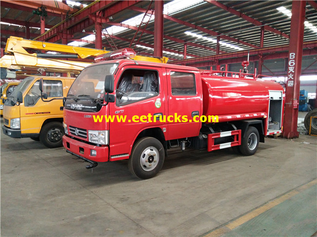 Dongfeng 2500L Mini Fire Trucks