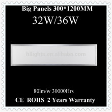 36W 1200x300 colour changing led panel light
