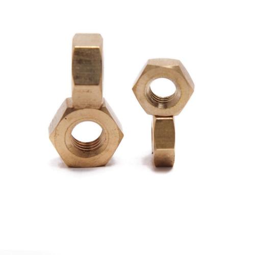 DIN934 M2- M64 brass hex nuts