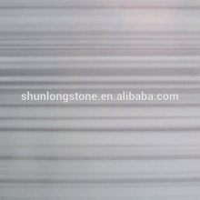 White wooden vein marble tile slab