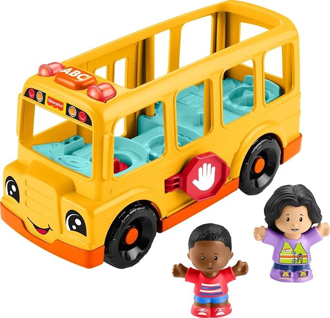 Preschool Bus Toy With Lights Music Sounds For Kids