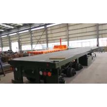 Popular Liangshan Changhong Manufacturer 40ton Flat bed Low Flat Low Semitrailer Semi-trailer