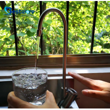 Safe sensor drinking water bubble faucet