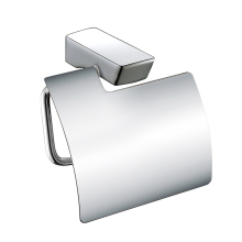 Paper Roll Toilet Tissue Holder With Cover