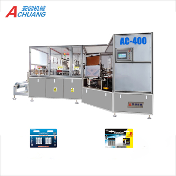 Automatic Alkaline Battery Blister Packing Machine for Duracell AA AAA Battery Packing