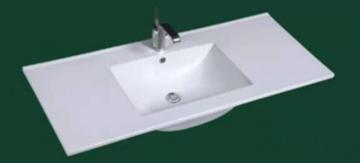 Rectangular Ceramic Washbasin 800 m/m