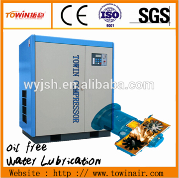 Frequency water-lube oil free screw compressors Environmental TW 250S