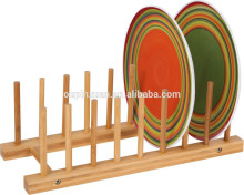 Home Basics Bamboo dish drainer Dish Rack