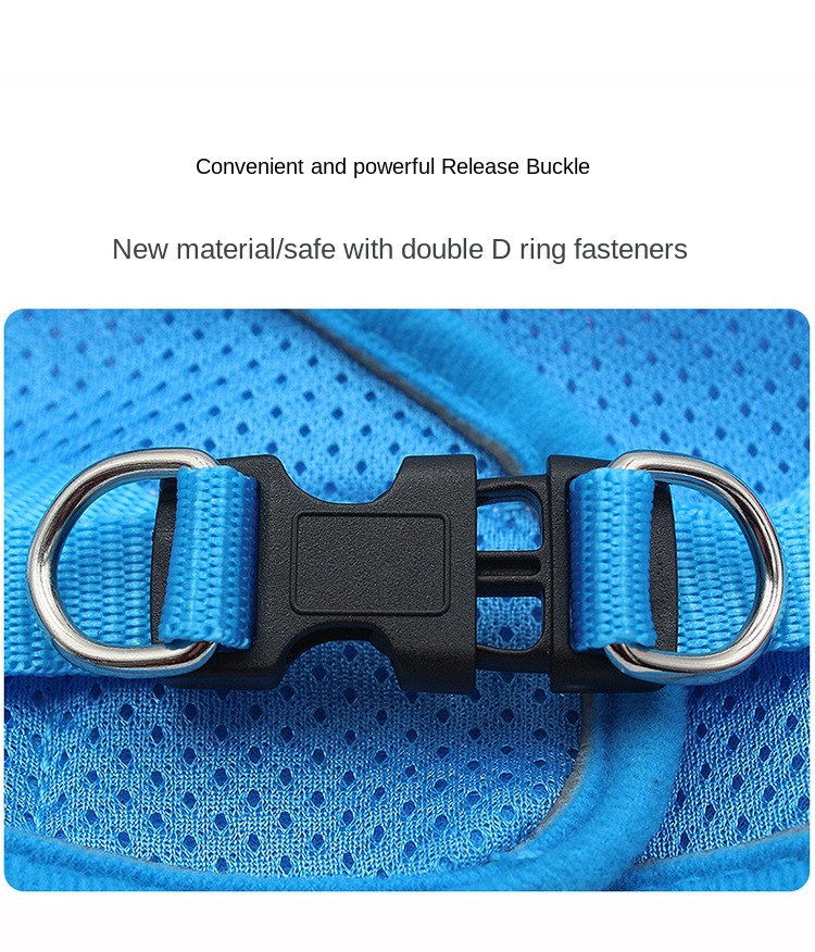 The New Pet Harness Vest-Style Dog Hand Holding Rope Reflective Breathable Dog Rope Dog Chain