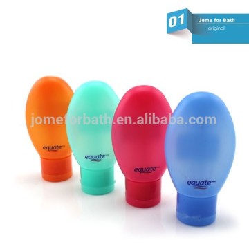 Plastic travel cosmetic bottle set /travel set /cosmetic set