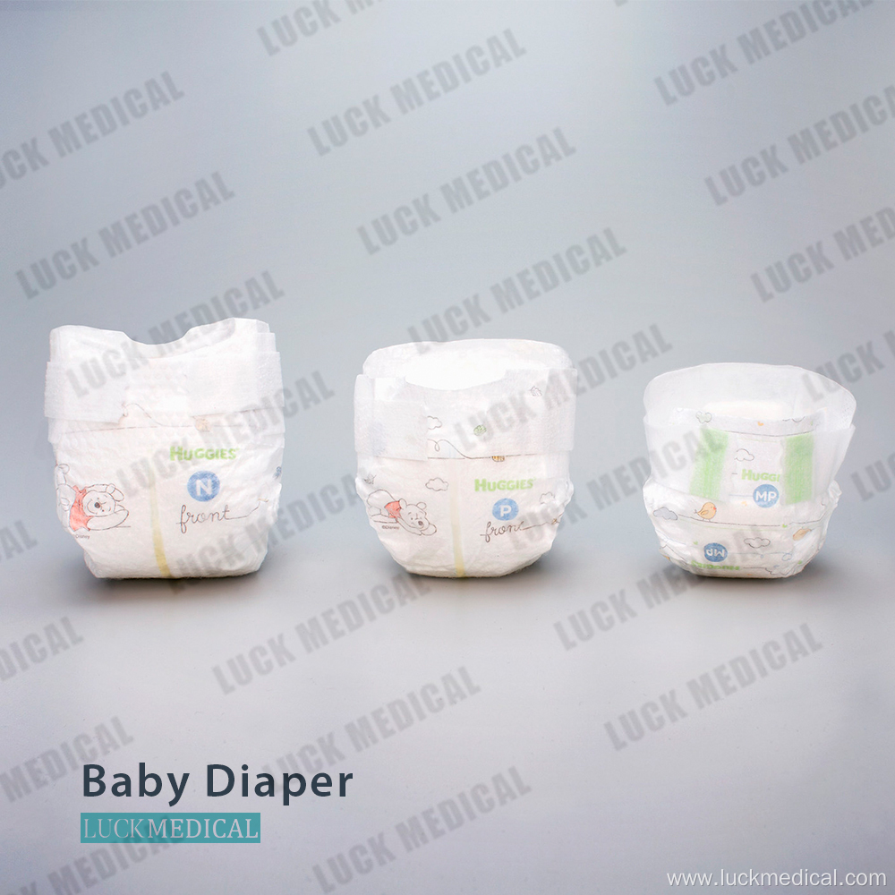 Disposable Baby Round Waist Style Diaper