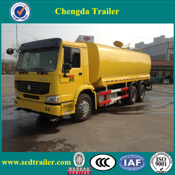 China export sinotruk water tanker transport truck for sale