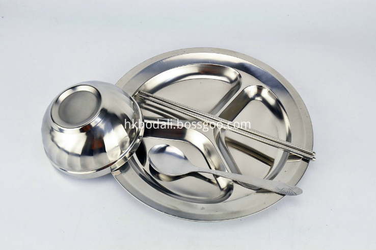 Stainless Steel Round Platelm4601