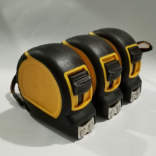 Construction Tools Rubber Case Stainless Measuring Tape