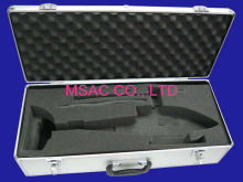 4mm Mdf Silver Aluminum Carrying Cases / Tool Cases With Foam Filled