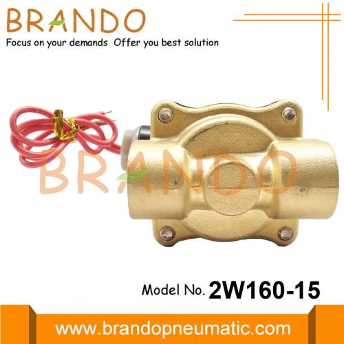 2W160-15 UW-15 1/2 `` Uni-D Type Solenoid Valve Water