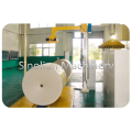 Paper reel V-slat conveyor