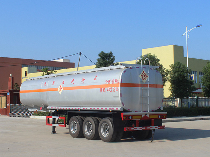 3 axis edible oil Semi Trailer