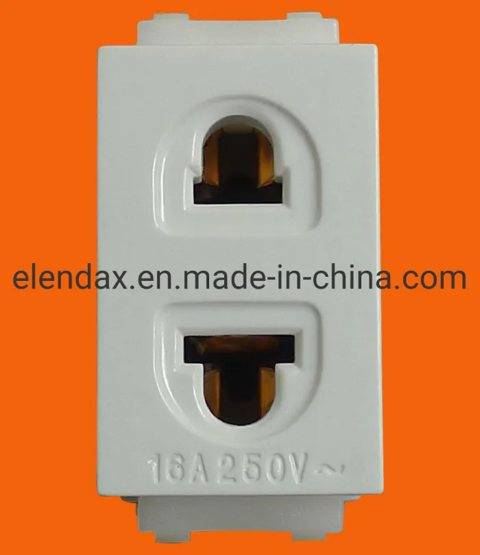 Elendax Electrical Power Wall Switch Socket Outlet 16A 250V