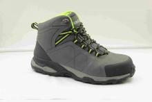 Fire embossed leather new design safety boot