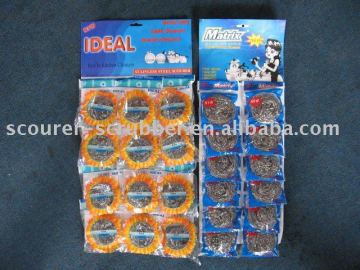 galvanized pot scourer