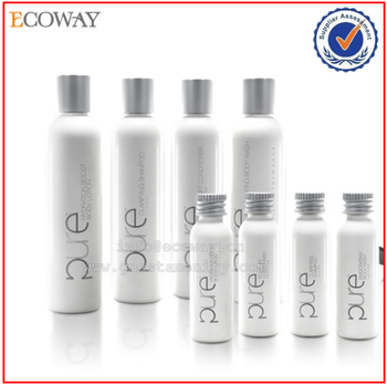 plastic hotel bottle travel cosmetic bottle set