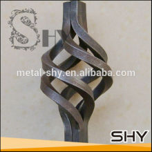 China supplier wrought iron basket for fence