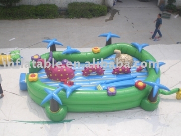 games- Inflatable Dinosaur Bouncer