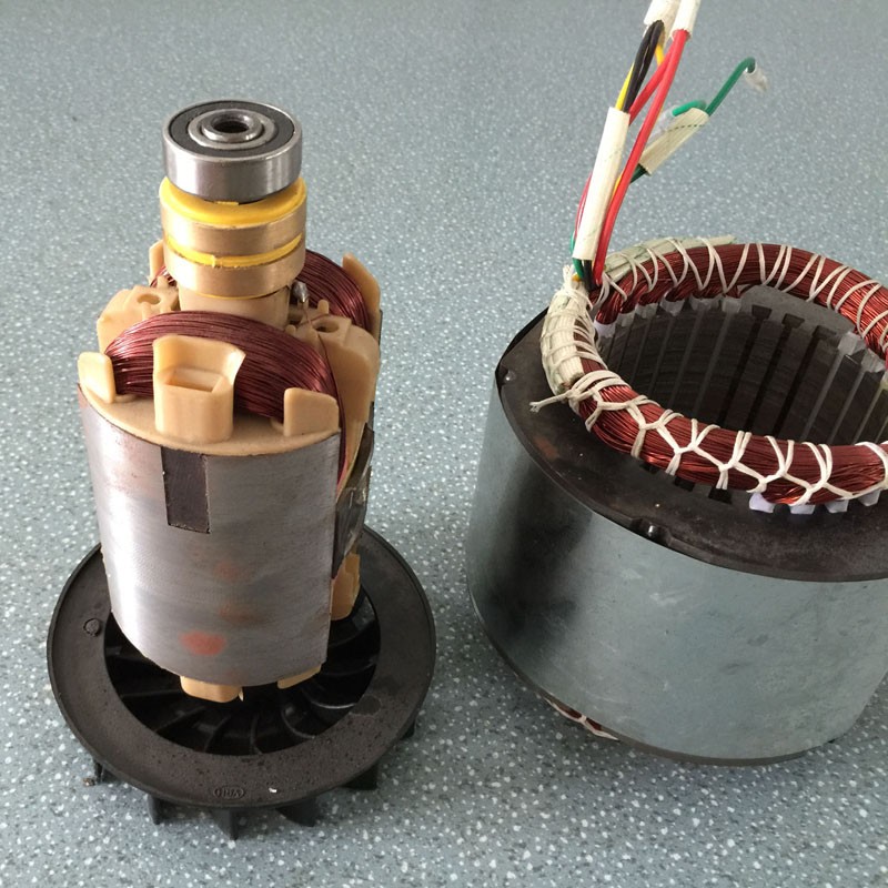 Gasoline Generator Alternator 380V 50Hz Three Phase 100% Copper Wire Petrol 5kw Generator Rotor and Stator