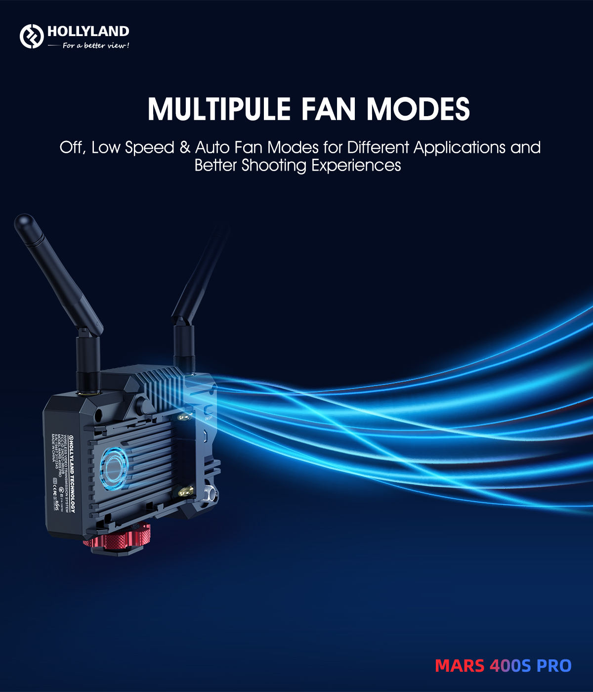 IN STOCK Hollyland MARS 400S PRO FILES Wireless Video Transmission System HD Image Transmitter Receiver SDI 1080P for Photograph