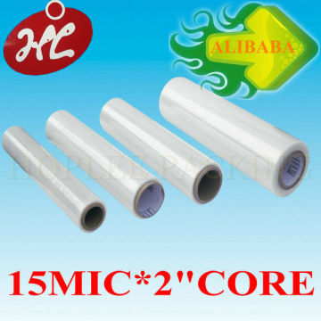 clear lldpe hand pallet stretch film with 6rolls packaging