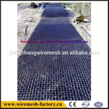 high carbon steel crimped wire mesh