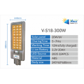 300W High-brightness sloar လမ်းမီး