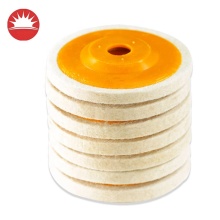 Wool Felt Flap Disc Grinding Wheels for Glass Buffing