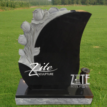 Classic Designs Hand Carved black marble granite monument